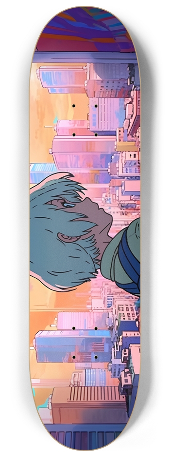 Manga Custom Skateboard Japanese Comic Book Art