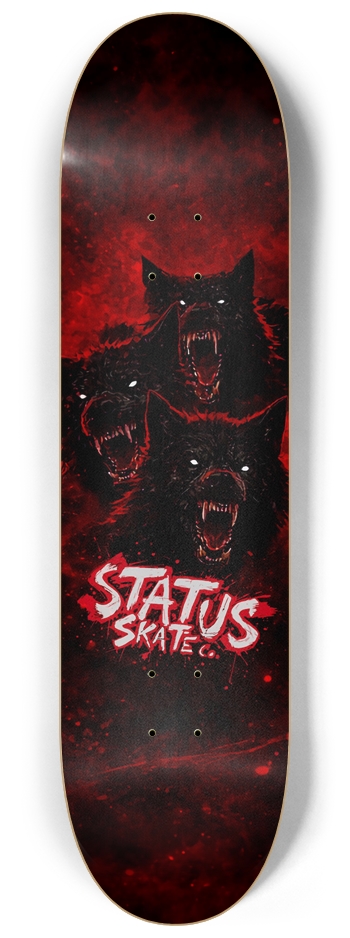 Alpha Status. 8-1/4 Skateboard Deck