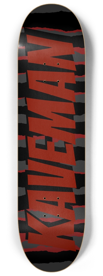 Kaveman #6 8-1/4 Skateboard Deck