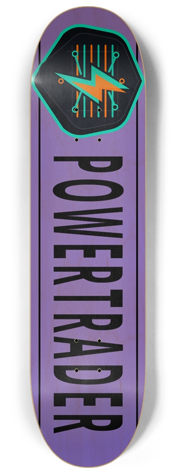 PT MainLine Purple Natural 8-1/4 Skateboard Deck