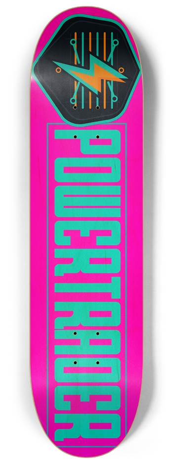 PT SuperPink Natural 8-1/4 Skateboard Deck