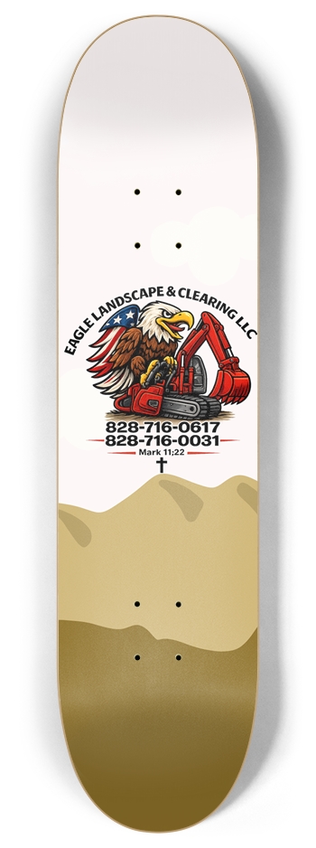 Eagle Landscaping New 8.0 8 Inch Skateboard Deck