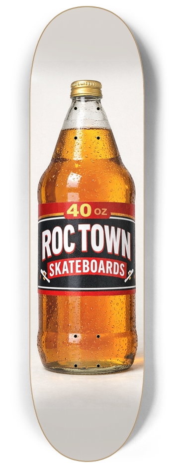40 On Me 8-1/4 Skateboard Deck