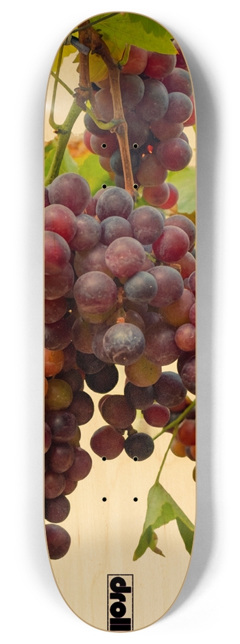 grapes 8 Inch Skateboard Deck