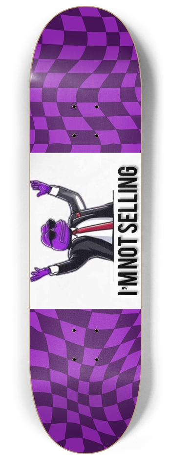 Purpeman#3 8-1/4 Skateboard Deck