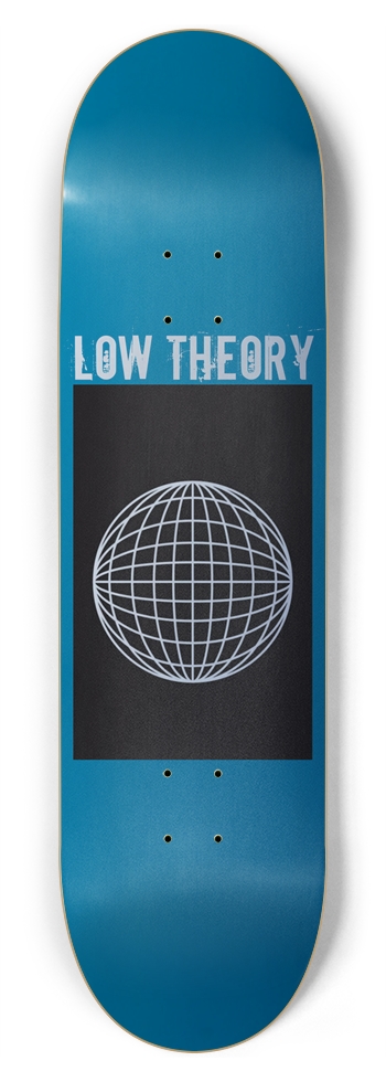 Vector silver-teal 8.75 8-3/4 Inch Skateboard