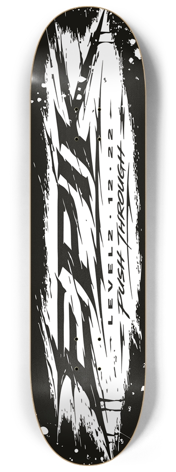 EPIK LEVELZ BLACKOUT SURGE 8-1/4 Skateboard Deck