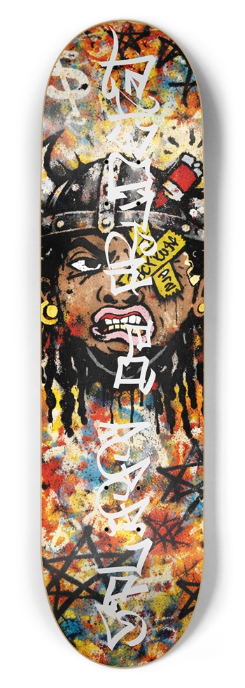 Spliffy Da Prudent Graffiti Deck