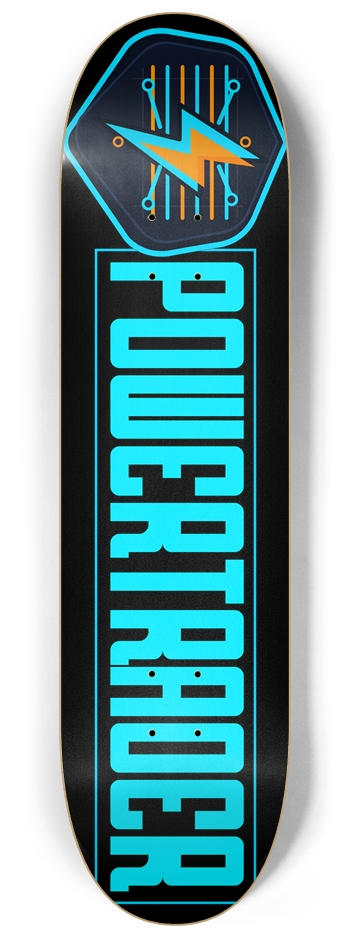 PT Super Black 8-1/4 Skateboard Deck