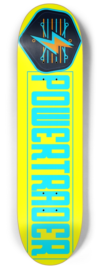 PT Super Yellow 8-1/4 Skateboard Deck