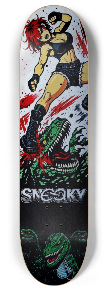 Dino Boned 8.0 8 Inch Skateboard Deck