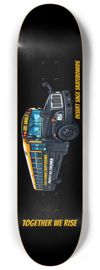 ARC ANGELS SKOOLIE DECK 8-1/4 Skateboard Deck