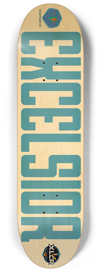 XLCR FullStack Natural 8-1/4 Skateboard Deck