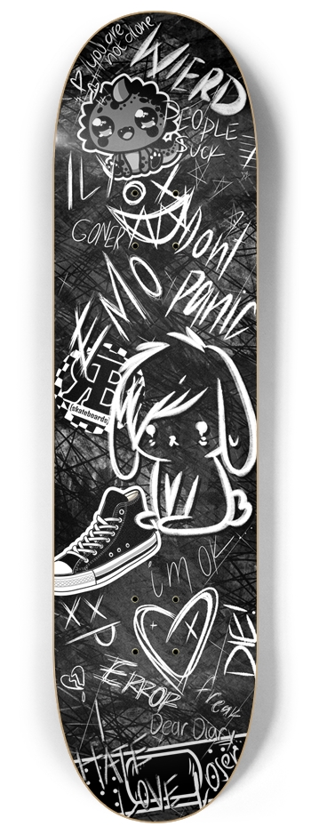 EMO RageBait Skateboard 8-1/4 Skateboard Deck