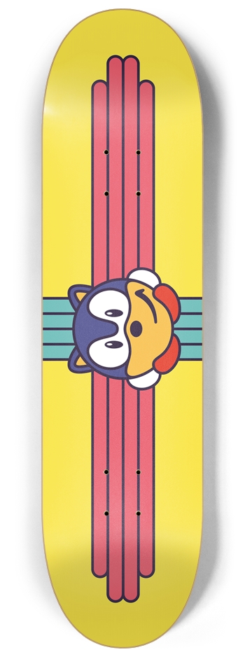 Zia Sonic 8-1/4 8-1/4 Skateboard Deck