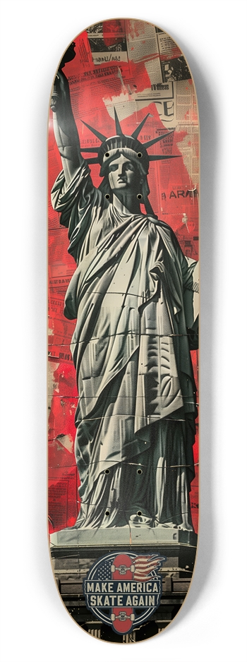 Masa Lady Liberty 7-3/4 Skateboard Deck
