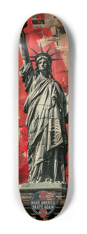 MASA Lady liberty 7-1/4 Mini/Kid Skateboard