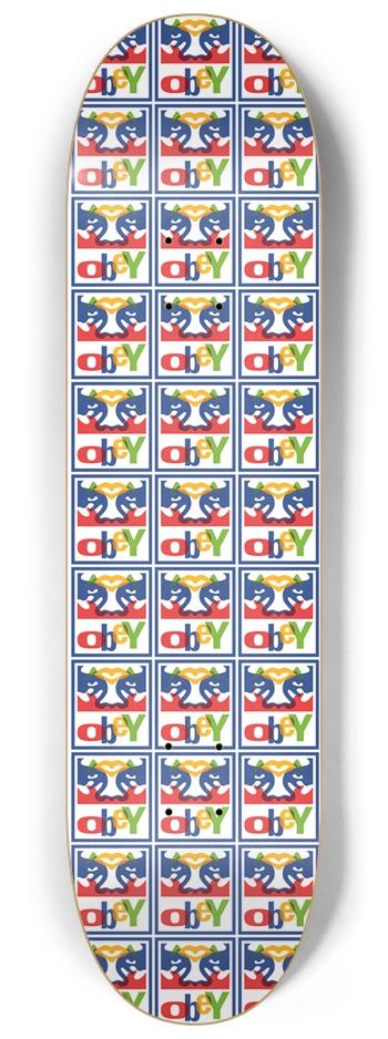 eBey 8-1/4 8-1/4 Skateboard Deck