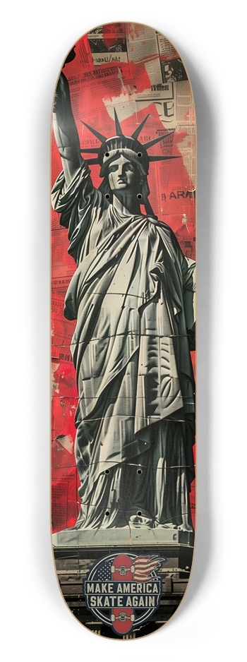 Masa Lady Liberty 7-1/2 Skateboard Deck