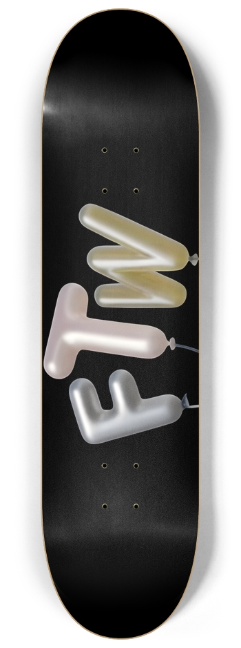 F*** The world Skateboard 8-1/4 Skateboard Deck