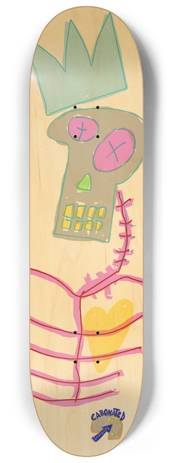 Skulli Freestyled pencil 8-1/4 Skateboard Deck