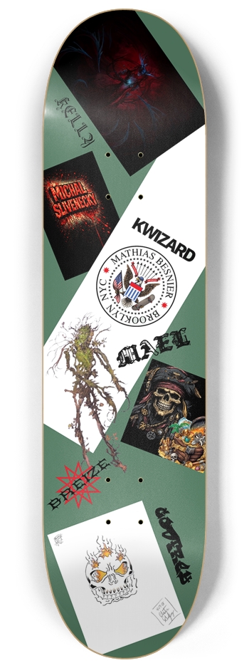 2026 PRO TEAM PASSPORT 8-1/4 Skateboard Deck