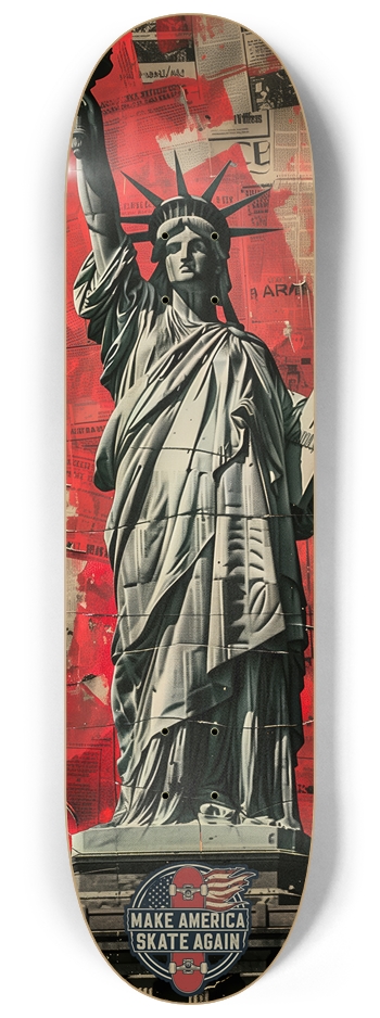 Masa Lady Liberty 8-1/4 Skateboard Deck