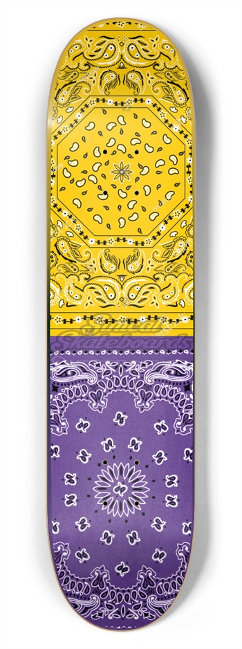 GD.VICE bandanna 7-3/4 Skateboard Deck