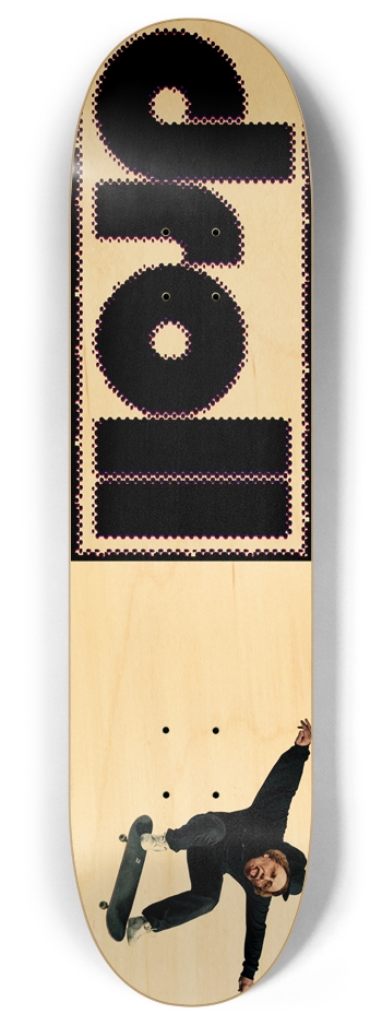 grandma big droll 8 Inch Skateboard Deck