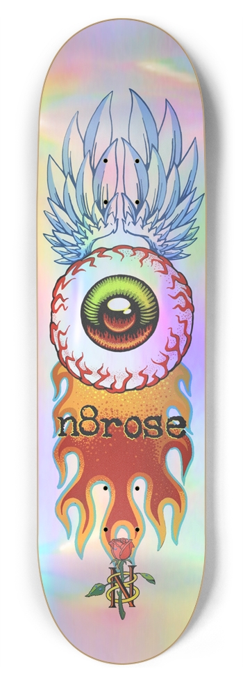 N8Rose 8-3/4 Inch Skateboard