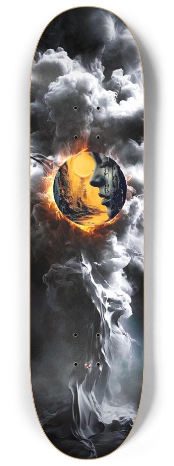 Beauty Within Darkness 8-1/4 Skateboard Deck