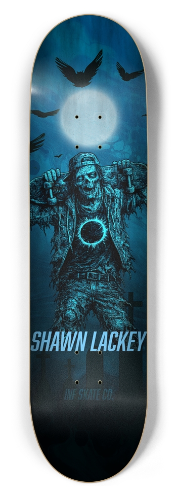 INF TEAM COLLECTION - "Graveskater" 8-1/2 Skateboard Deck