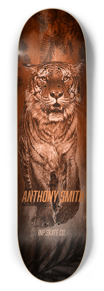 INF TEAM COLLECTION - "Eclipse Stalker" 8-1/2 Skateboard Deck