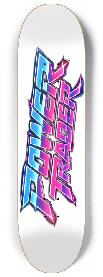 PT Retro White 8-1/4 Skateboard Deck