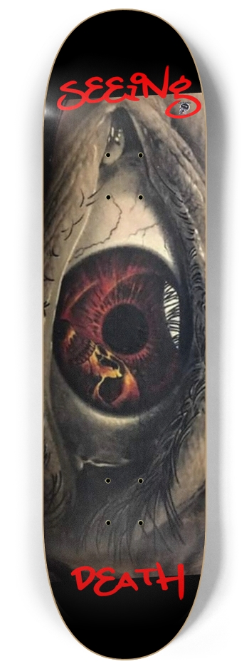 Seeing Death 8-1/4 Skateboard Deck