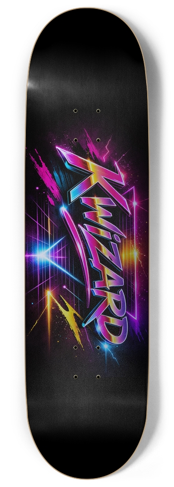 LIVING IN THE 80s logo silver