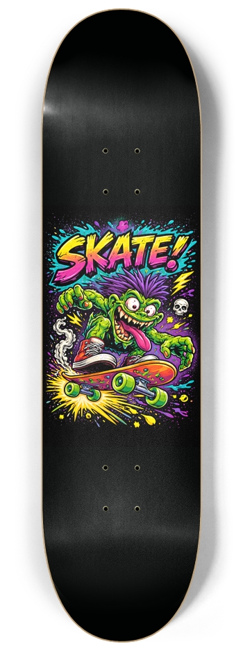 SKATE 8-1/4 Skateboard Deck