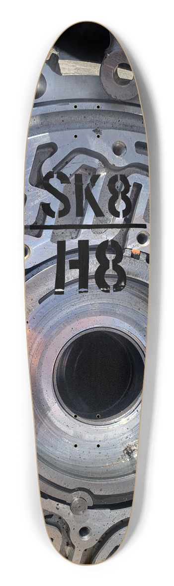 Driveline Puzzle Longboard Shape