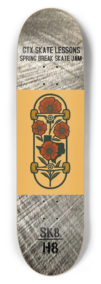 GTX WALLHANGER 8-1/2 Skateboard Deck