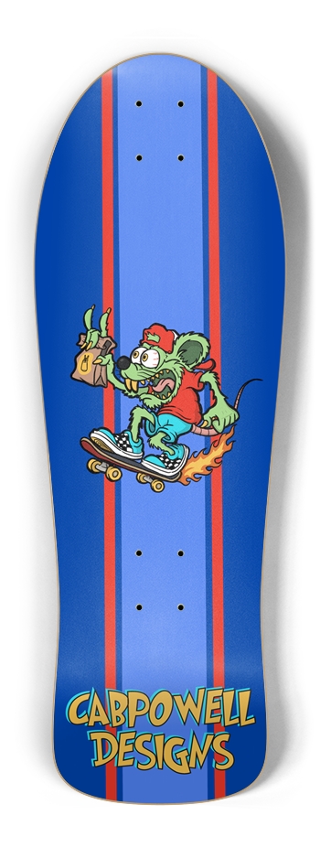 Brown Bagger Rat Fink Old School Deck Old School Shape