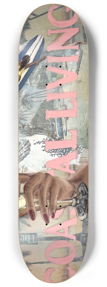 Coastal Living Collection #3 8-1/4 Skateboard Deck