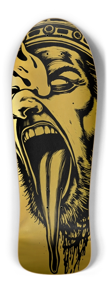 VILLAIN HALF DROP TONGUE DRIP 01 KINGLY KINGS Old School Shape