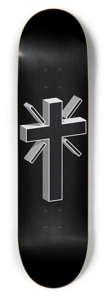 Cross Skateboard 8-1/2 Skateboard Deck