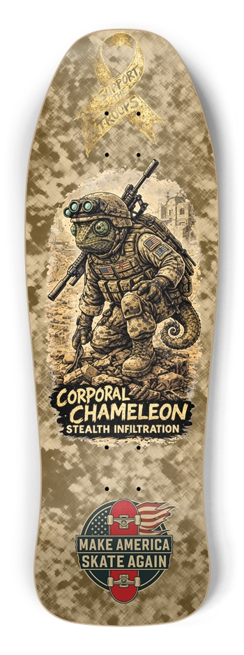 Support the Troops Corporal Shredder Shredder Shape