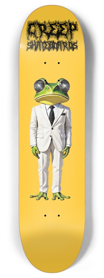 Larry the Frog 8 Inch Skateboard Deck