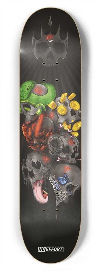 The Sins 7-3/4 Skateboard Deck