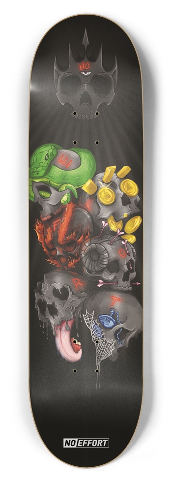 The Sins 8-1/2 Skateboard Deck
