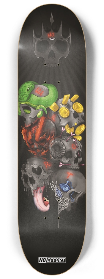 The Sins 8-1/4 Skateboard Deck