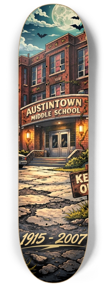 Austintown Middle School 8-1/4 Skateboard Deck