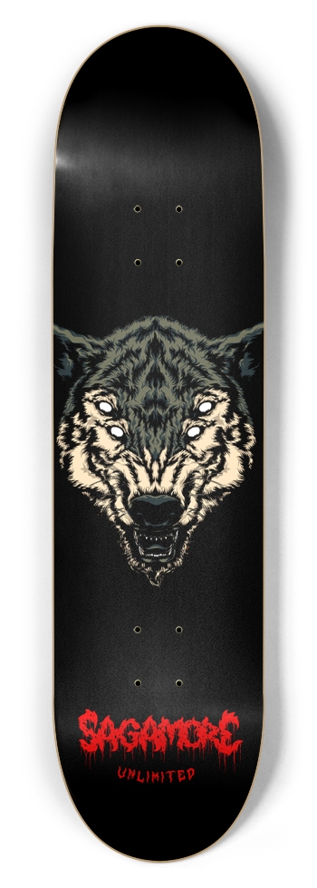 Lone Wolf 8-1/2 Skateboard Deck